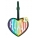 Vinyl Luggage Tag - Heart Hawaii